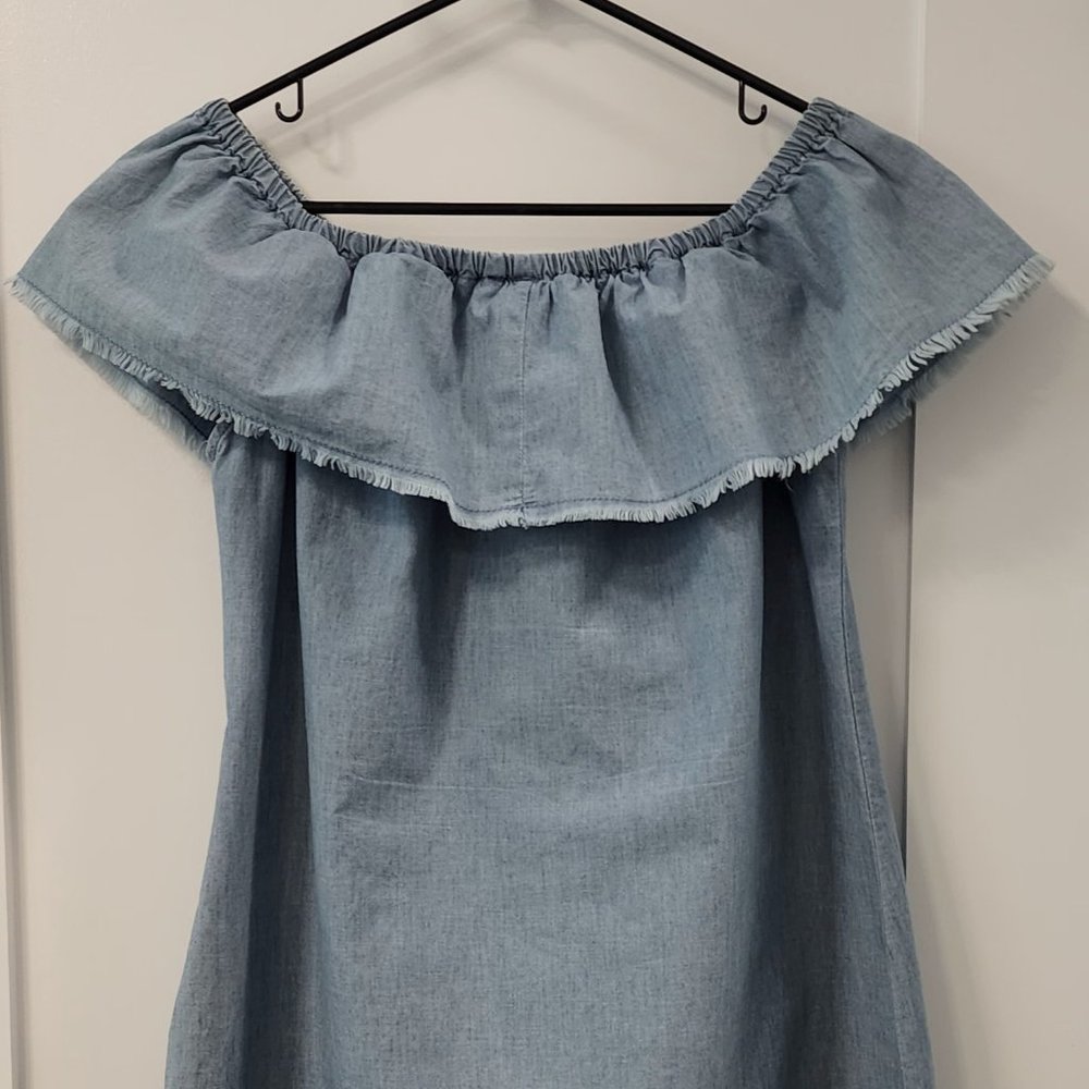 Denim Zara dress